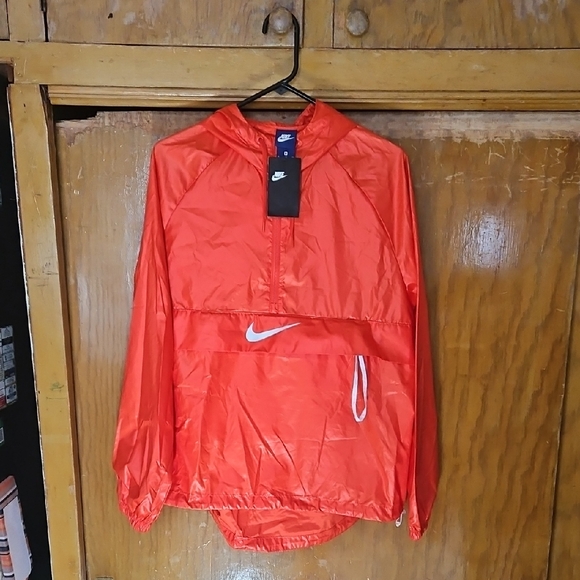 Nike Jackets & Blazers - Nike Orange Pullover Jacket